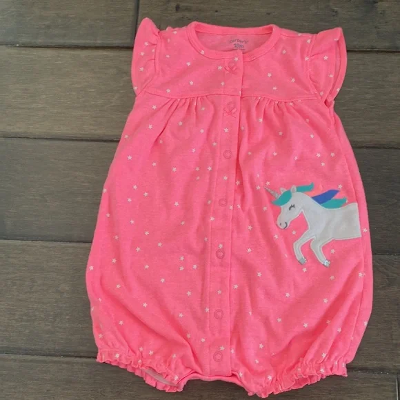 💜3/$15 Carter’s Snap Up Rompers (2) - Picture 2 of 11